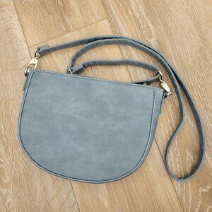 Jewell by Thirty One Denim Blue Crossbody Handbag/Purse